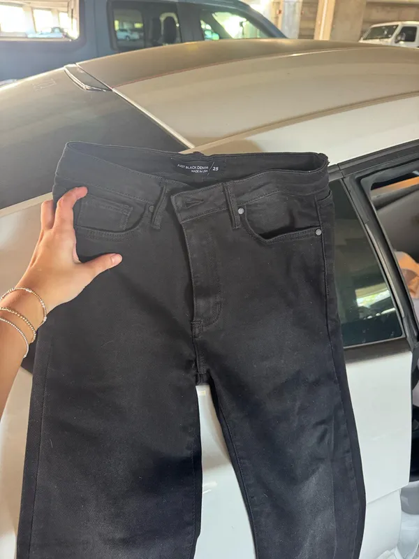 Just Black Denim Jeans Flare - Image 2