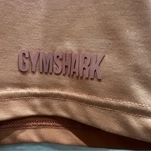Gymshark Orange Boxy Crop T-Shirt #27 - Image 3