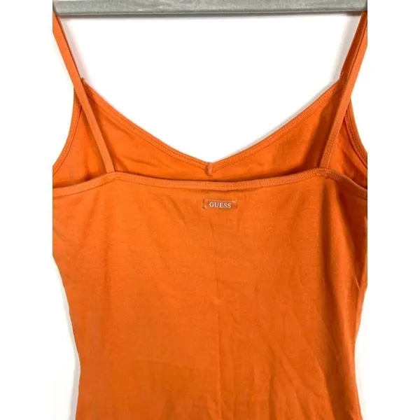 Vintage guess‎ orange dress - Image 4