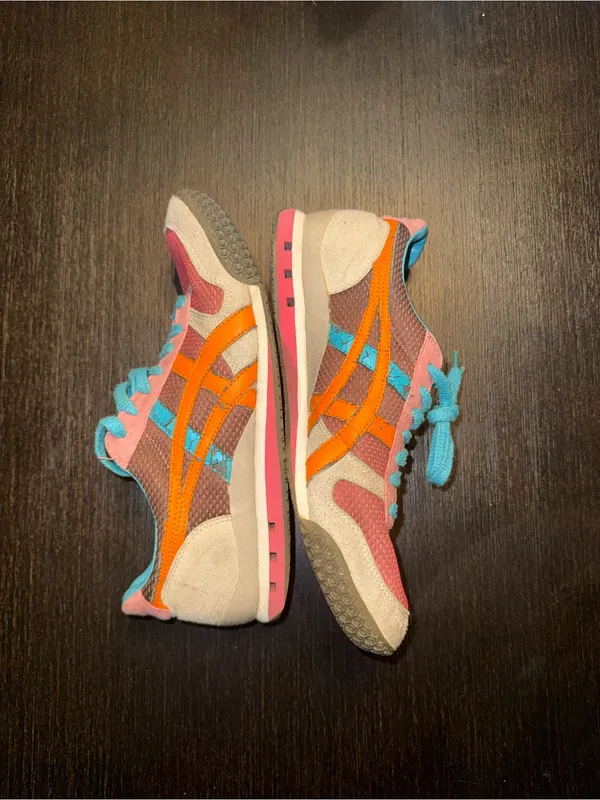 Onitsuka Tiger by Asics Pink, Orange & Blue Women's Runner Retro Jogger - Image 2