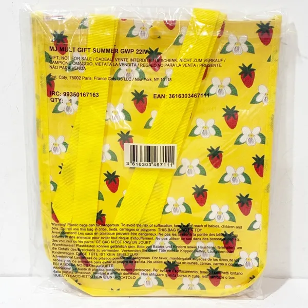 Marc Jacobs Yellow Daisy Floral‎ Shopping Tote NEW - Image 3