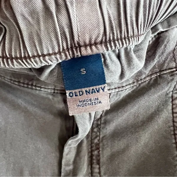 Old Navy HR Soft Utility "Paper Bag" Waist Elastic Waist Utility Pants Small - Image 4