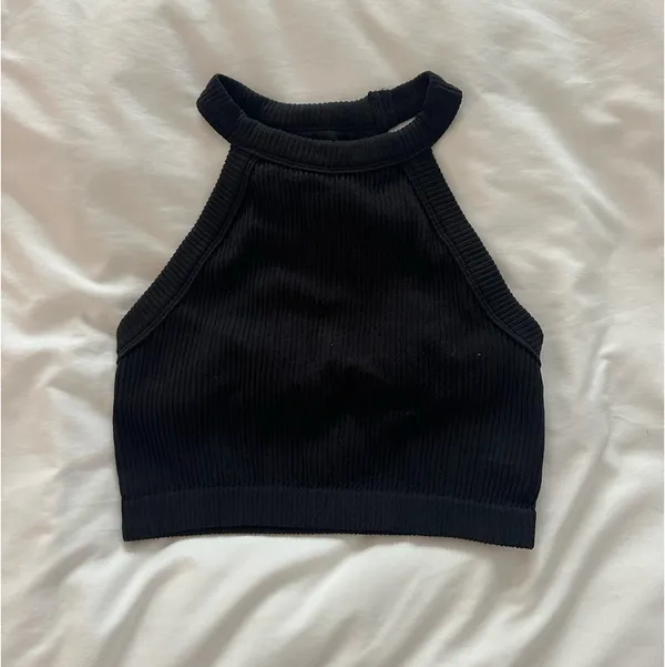 Aerie Ribbed Halter Top - Image 2