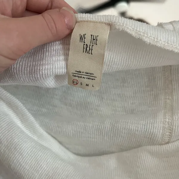 We The Free White Sweater Long Sleeve - Image 2