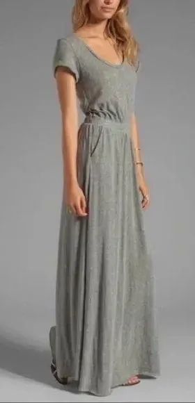 Free People FP Beach Audrina Side Slit Maxi Dress - Image 4