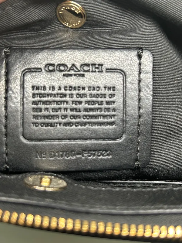 Coach Black Pebbled Leather Christie Satchel Tote Handbag Purse w/ Wallet 🌺🌺 - Image 11