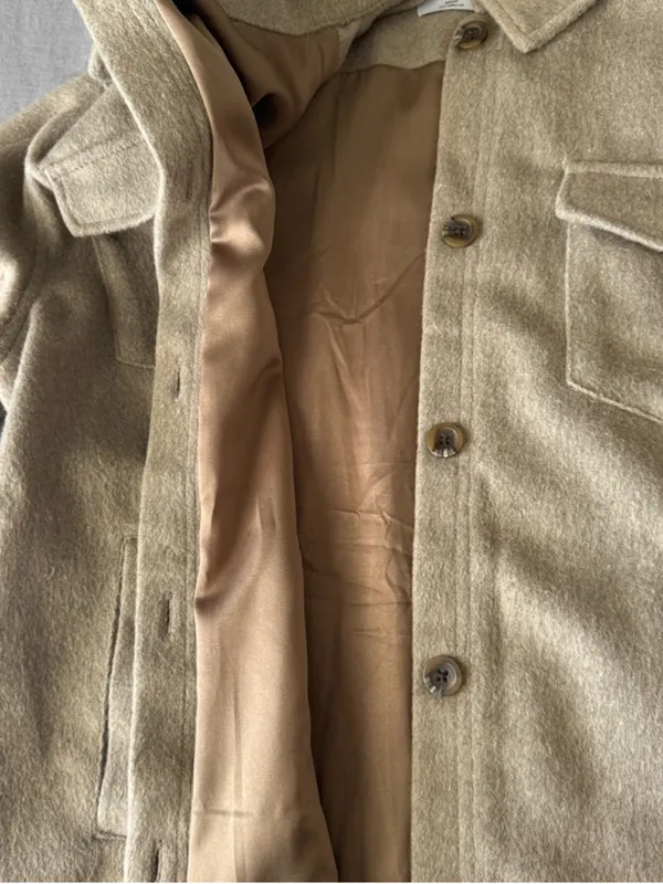 YoungLa For Her Coat Tan Size XL - Image 6
