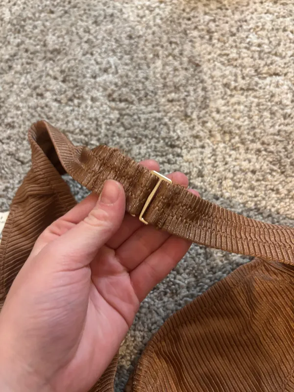 Aerie Bikini Top Brown - Image 3