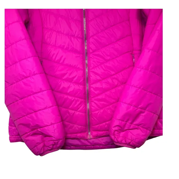 Mountain Warehouse Womens Pink‎ Puffer Jacket Hooded Lightweight Packable Sz 10 - Image 4