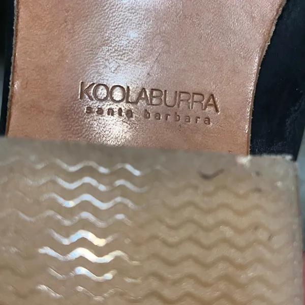 UGG Koolaburra Santae barbare WOMENS sandals 7.5, dark navy - Image 8