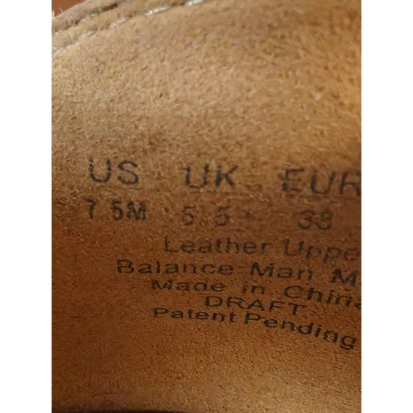 Womens Naturalizer Heeled Sandals Brown Size 7.5 - Image 5