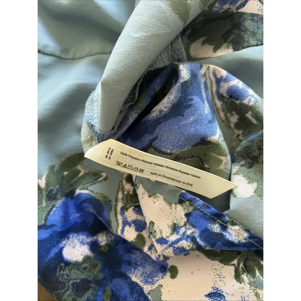 Free People Intimately Floral Cami Womens XS Blue Boho Strappy Tank Top Size XS - Image 5