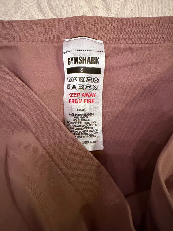 Gymshark Everyday Seamless Midi Tube Top Chestnut Pink Small - Image 3