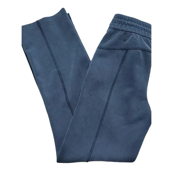 lululemon Women's Size 0 Washed Black Straight Softstreme Leg Track Pants - Image 6