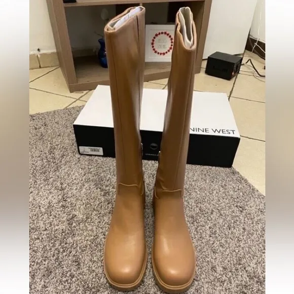 Nine West verve city lug sole boots NWT - Image 7