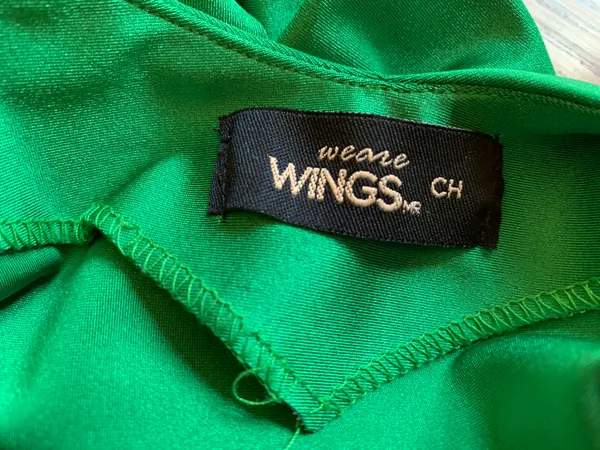 Cowl neck strappy cami top green size S - Image 6