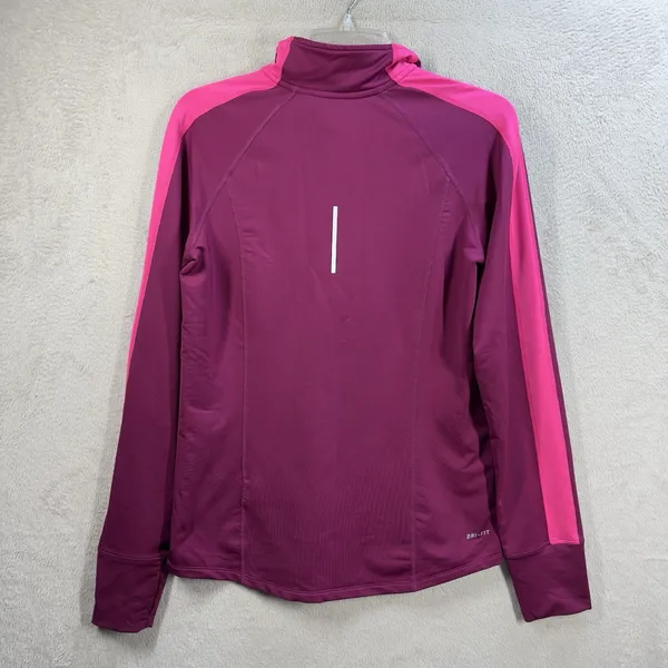 Nike Running Dri Fit Women's‎ Purple and Pink Sweatshirt Size Medium EUC - Image 7