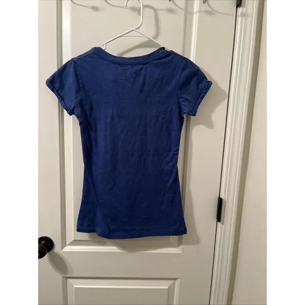 Kansas University KU Jayhawks Womens Juniors Short Sleeve T-Shirt Size M - Image 11