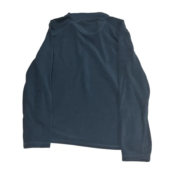 Workout Fleece Women’s Shirt Quarter Zip Pullover Navy Blue Medium - Image 6
