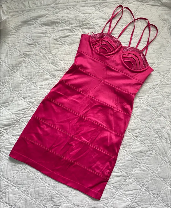 Barbie Pink Dress Size M - Image 2