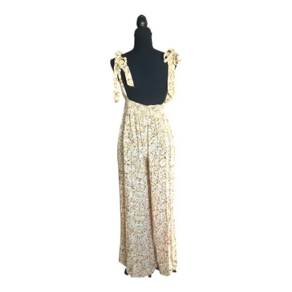 Free People Sugar Sands Wide Leg Jumpsuit In Honey - Image 6