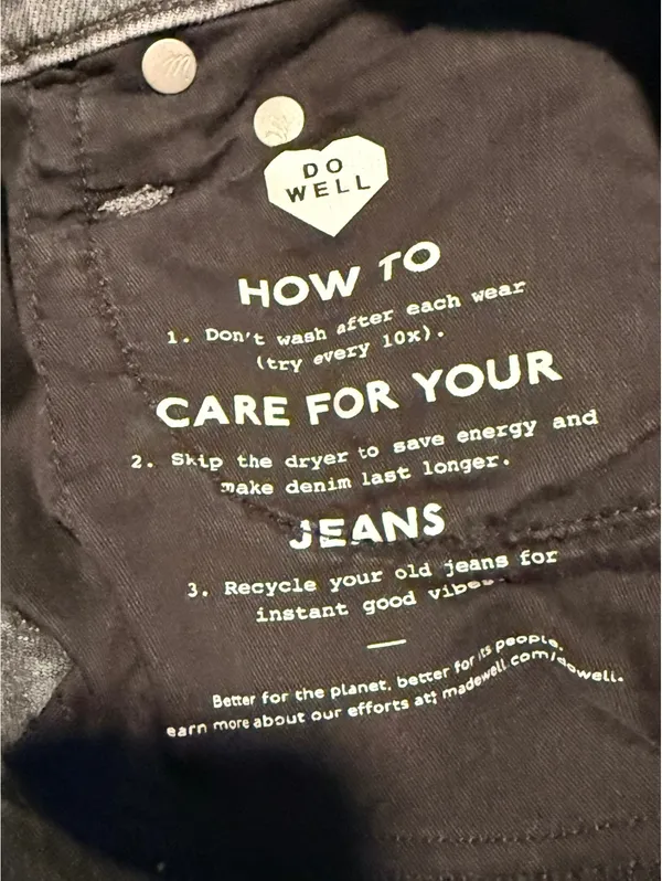 Madewell Women’s 25P $128 Perfect Vintage High Rise Ankle Jeans Gray - Image 8