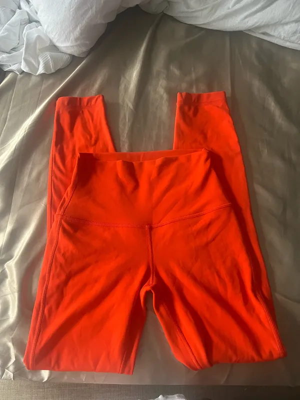 Orange Align Lululemon Leggings - Image 2
