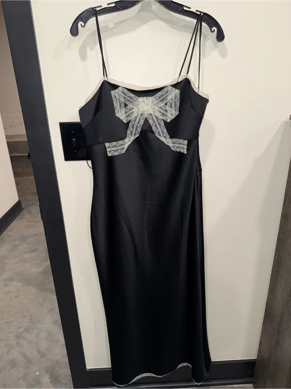 NWT LoveShackFancy Isolie maxi Dress size Large‎ - Image 5