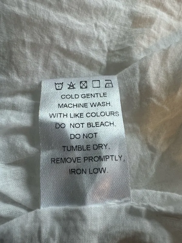 Princess Polly Summer Season Button Front Linen Blend Dress New! - Image 15