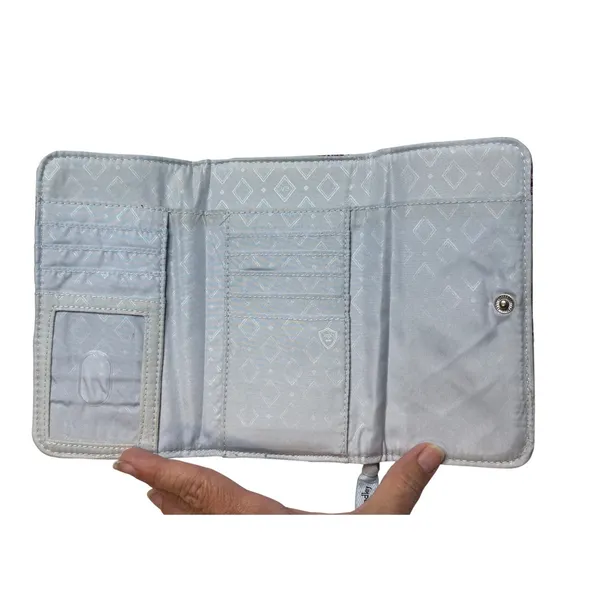 Vera Bradley Holiday Merry Deer Riley Compact‎ Wallet Wristlet Winter Christmas - Image 6