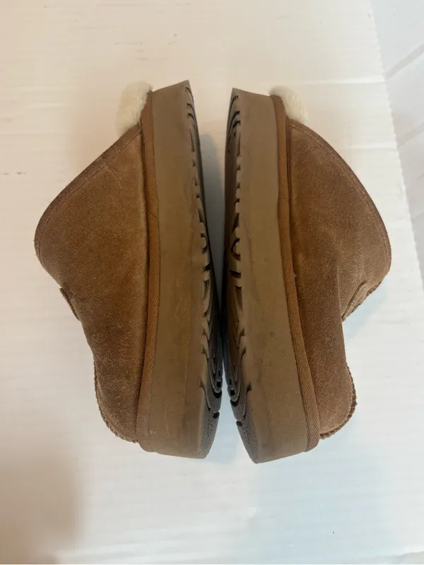 UGG DISCOQUETTE SLIDE SLIPPER CHESTNUT SIZE 6 - Image 3