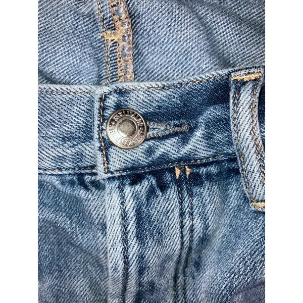 American Eagle Girlfriend Jeans Women 8 Short High Rise‎ Distressed Thrashed - Image 8