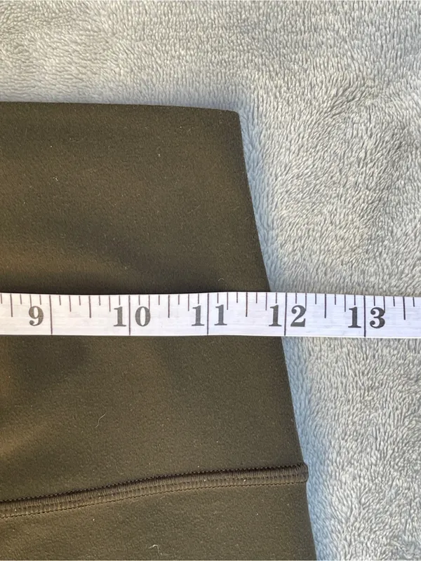 Lululemon Align High Rise Army Green Leggings yoga Pilates activewear gym size 4 - Image 10