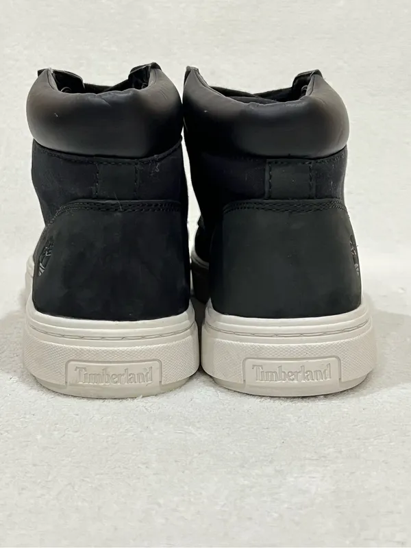 Timberland Bria Black Leather Suede Ankle Boot Size 9.5 - Image 11