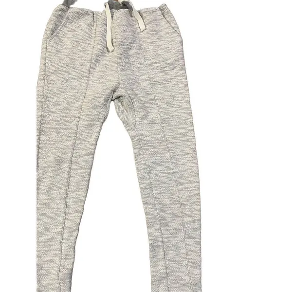 The Fifth Label Heathered Light‎ Gray pull on casual lounge pants 100% co… - Image 10