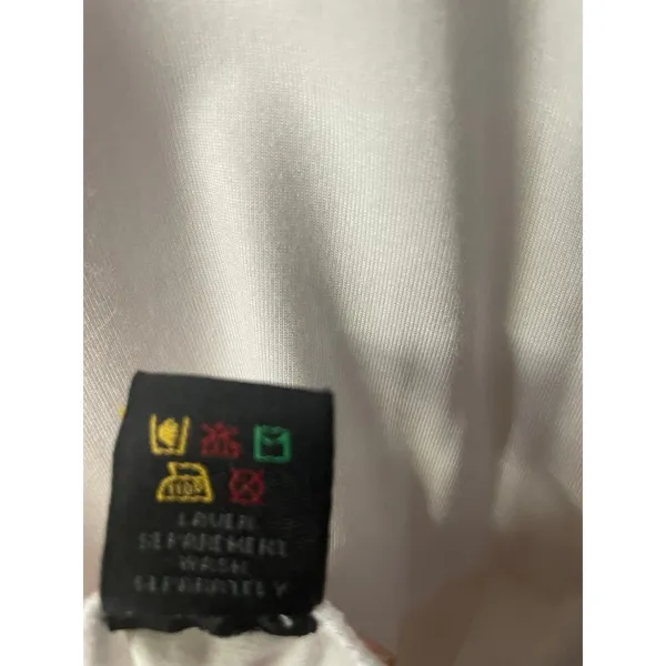 Classic White Round Neck Modal Blend T-Shirt Size S EUC - Image 6