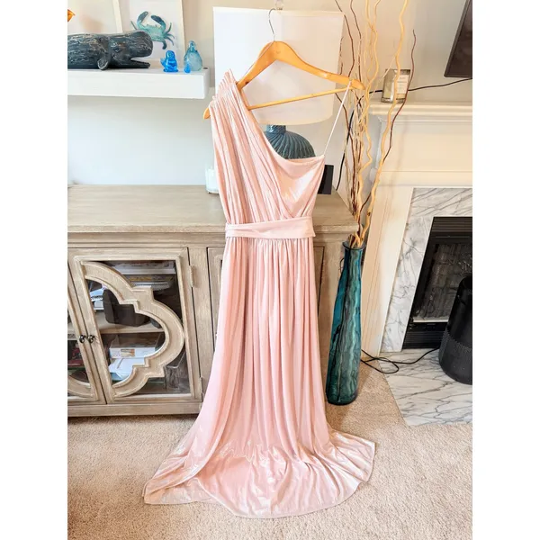 RETROFÊTE Andrea‎ Maxi Dress Womens Pink Size Small - Image 7
