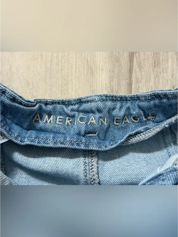 American Eagle High-Waist Coastal Cowgirl Western Eco Cotton Denim shorts 4 - Image 6