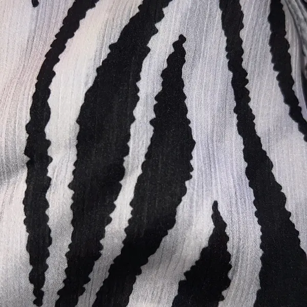New Zebra‎ Print Tunic Black Size 12 - Image 6