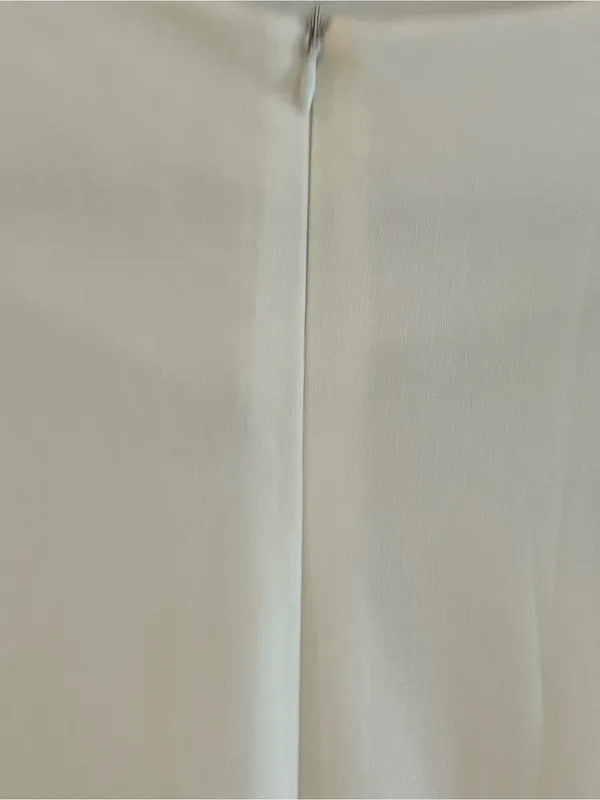 Cream Sleeveless Midi Dress Size L - Image 7