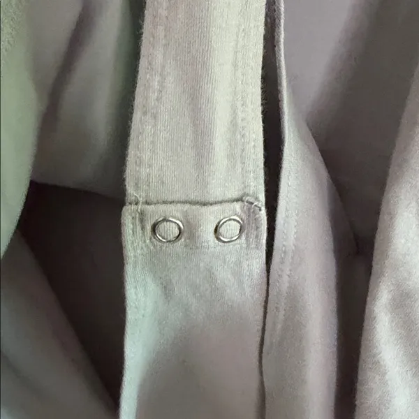 American Eagle Pale Blue Scoop Neck Bodysuit with Double Straps - Image 5