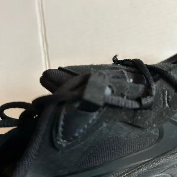 Nike Air Max 270 React GS Black Running Shoes - Image 11