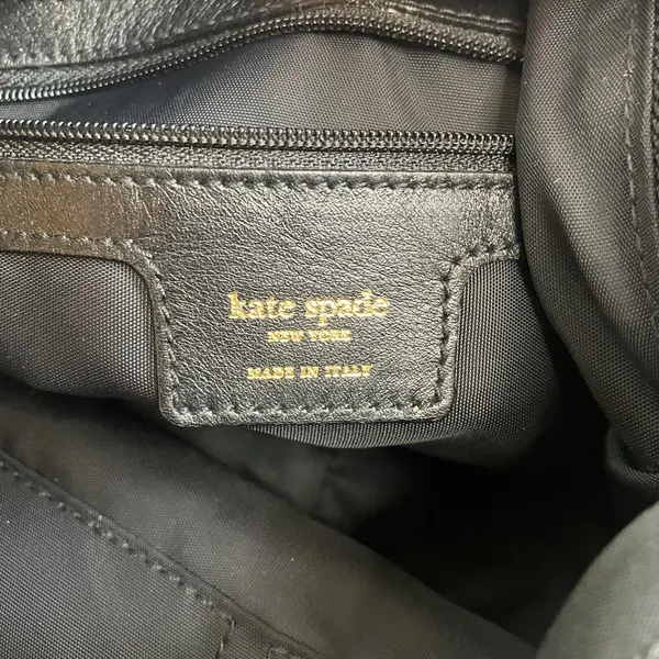 Kate Spade New York Nylon Shoulder Bag with Leather Shoulder Strap - Image 11