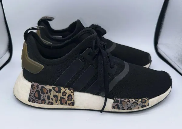 Size 8 - adidas NMD_R1 Black Leopard W - Image 2