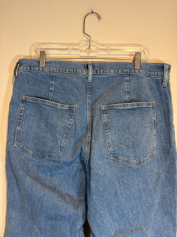 J Crew Wide-Leg Cropped Utility-Pocket Jean in All-Day Stretch - Image 9