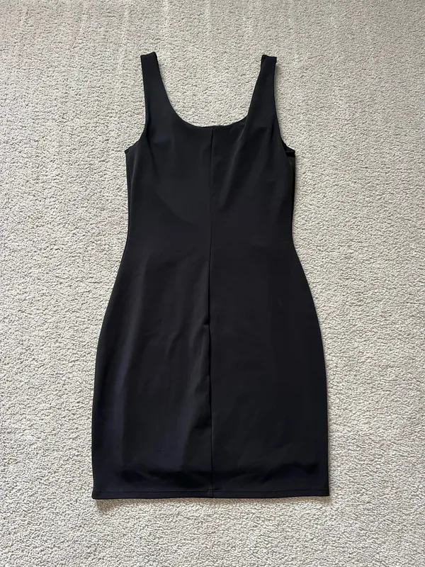 Black Express Mini Dress - Image 5