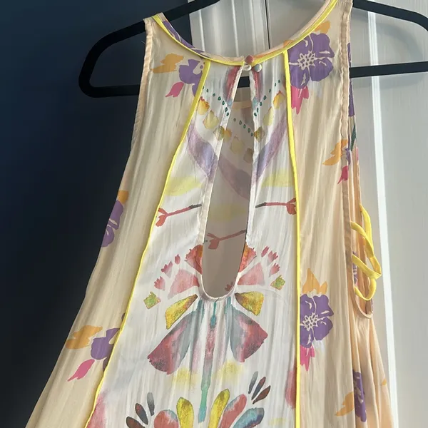 Free People Ivory Dress M medium pockets beautiful NWT $128 - Image 8