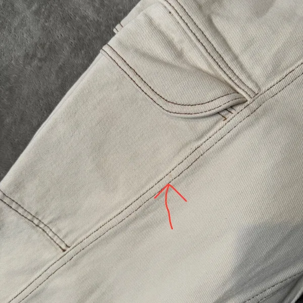 PacSun Elastic Waist Flap Cargo Pants M‎ Contrast Stitch Gorpcore Utility - Image 10