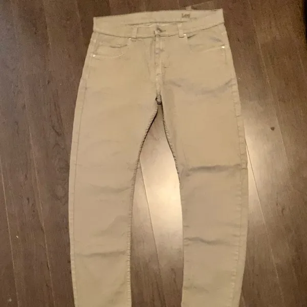 Lee Tan Beige Jeans Sz 34 - Image 7
