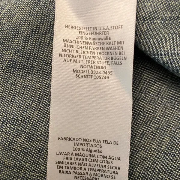 Current‎ Elliott 100% Cotton Jean Tank dress - Image 7